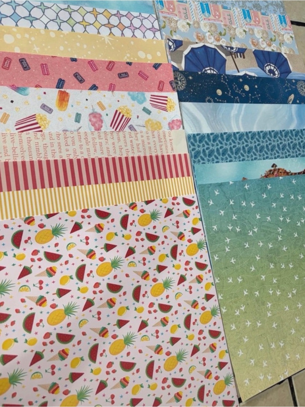 Scrapbook Paper 35 sheets - Picture 4 of 5